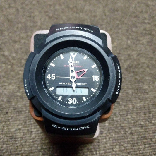 CASIO G-SHOCK AW-500E-1EJF Men's Wristwatch Black Color Accessory From Japan