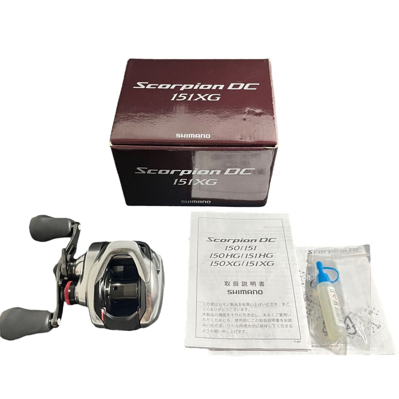 Shimano 21 SCORPION DC 151XG LEFT Baitcast Reel Gear Ratio 8.5:1 F/S f –  Sushi Oishii