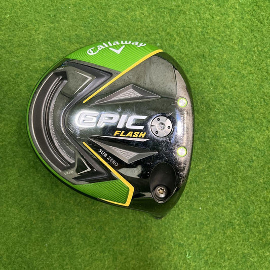 Callaway EPIC FLASH SUB ZERO 9.0° Driver Head Only Right Handed Golf from Japan