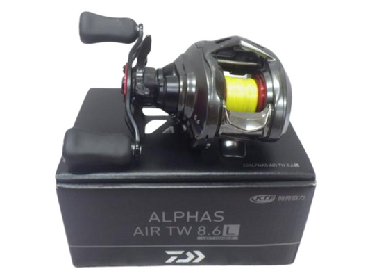 Daiwa 20 ALPHAS AIR TW 8.6L Left Handle Baitcast Reel Gear Ratio 8.6:1 F/S Japan