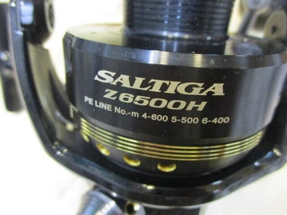 Daiwa SALTIGA Z 6500H DOG FIGHT Spinning Reel Gear Ratio 6.2:1 F/S from Japan