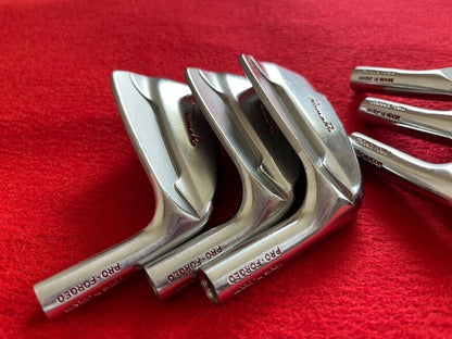 RomaRo PRO FORGED Muscle Iron Set 6pcs 5-Pw Head Only Right Men's Made in Japan