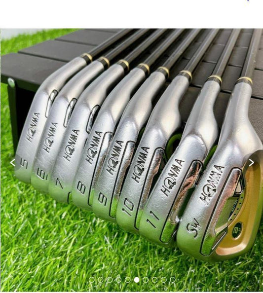 Honma BERES IS-01  Iron Set 8pcs 5-11 SW Shaft ARMRQ6 54 Right Made in JAPAN