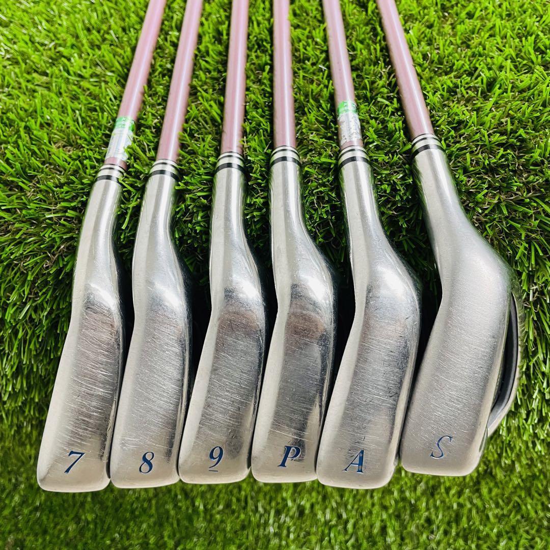 DUNLOP Xxio8 Xxio Eight Ladies Iron set 6pcs 7-PM,AW,SW Right Flex:L from Japan