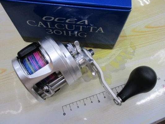 Shimano 13 Ocea Calcutta 301HG 6.0:1 Gear L-H Baitcasting Reel F/S from Japan