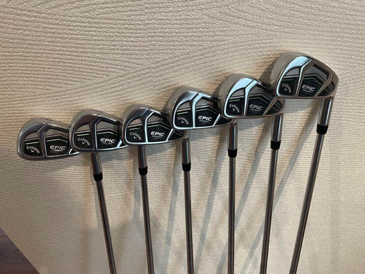 Callaway EPIC STAR Iron Set 6 pieces 5-9, P KBS TOUR 120S Flex-S F/S from Japan