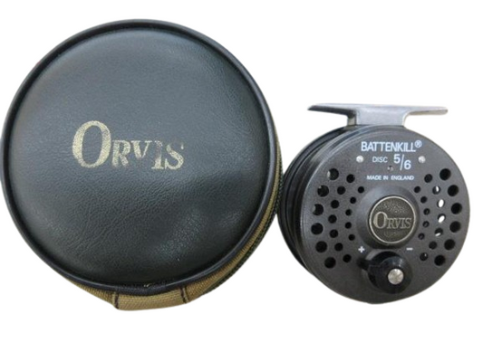 Orvis BATTENKILL DISC 5/6 GUNMETAL 1.0:1 Spare Spool Fly Reel F/S from Japan