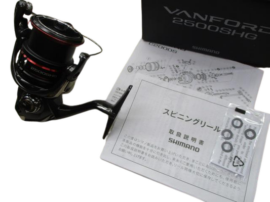 Shimano 20 VANFORD 2500S Spinning Reel 175g Gear Ratio 5.3:1 F/S from Japan