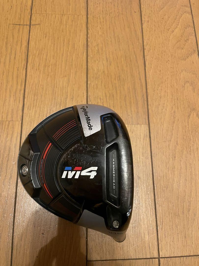 Taylormade M4 10.5degree Driver Head Only Right Handed Men's w/ Cover from Japan